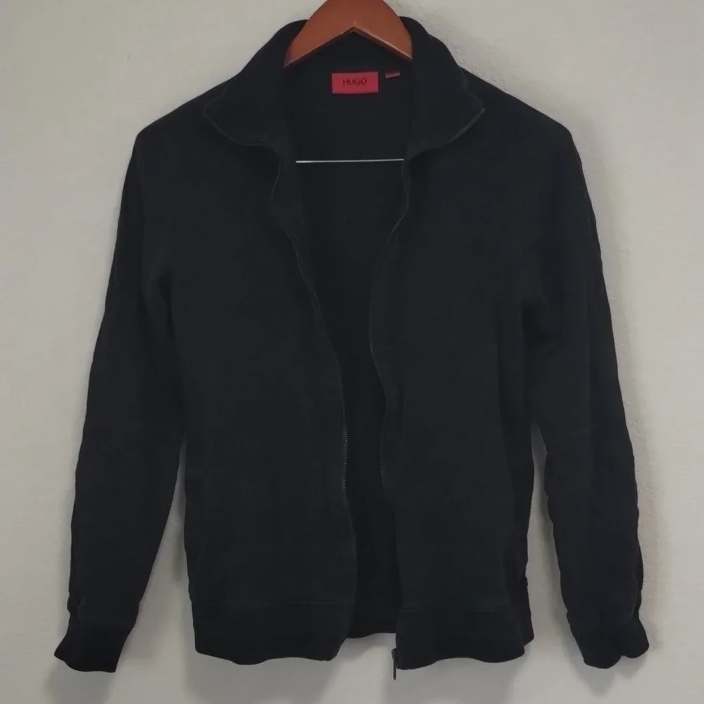Hugo Boss Zip Up Black Sweater - Picture 8 of 12